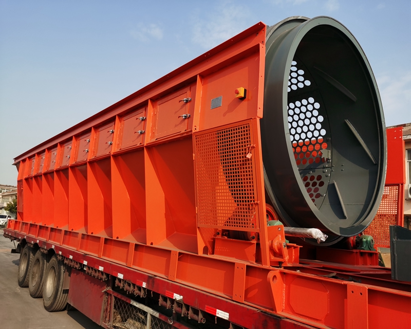 破袋滾筒篩分機(jī)